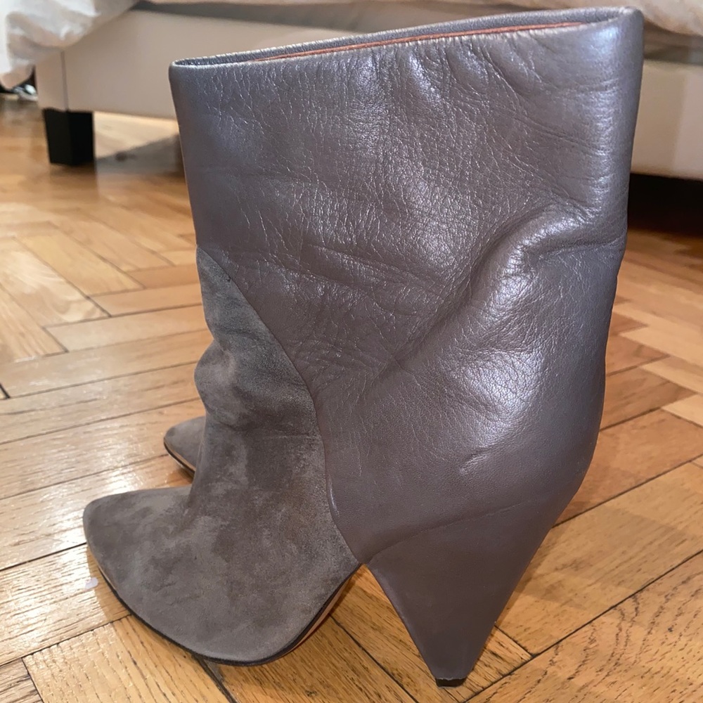IRO Keira Suede Leather Ankle Boots